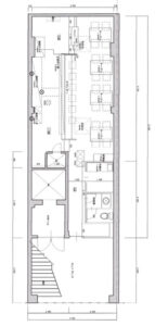 松本ビル　1F　図面